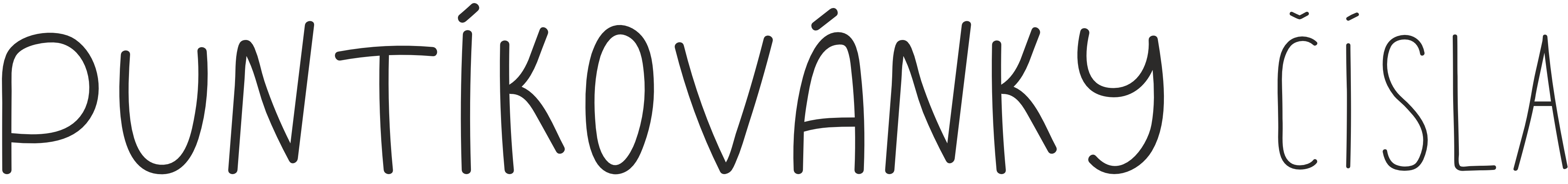 puntikovanky cisla